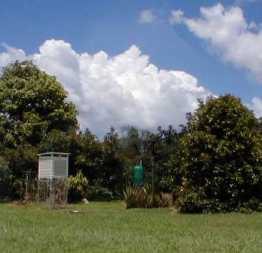 Stephenson Screen, weather and clouds